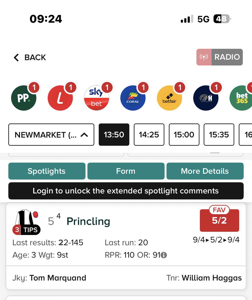The Inner Circle Racing Tips tweet media