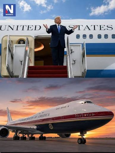 its_Lexieroy's tweet photo. 🚨 Most Americans can barely afford one tank of gas…

But this guy took TWO massive Air Force One jets overseas just to flex.

We taxpayers, paid for it.

Do you think this was a waste of money?
YES or NO

Drop your thoughts below! 👇