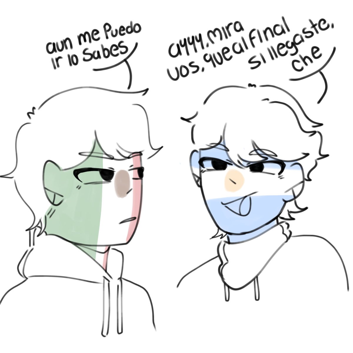 Rober_0o's tweet photo. La verdad siempre se me olvida publicar aquí mis dibujos, mini cómic de la fiesta de cumpleaños de arge
.
#countryhumans #argmex #artist https://t.co/t8H3e9CVrL