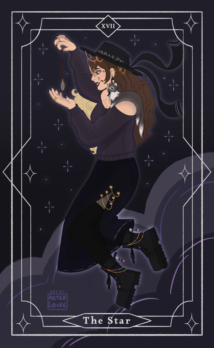 asterlocke's tweet photo. second #artfight attack for Merumisu (on AF) ! 🌌🔮 https://t.co/x2d2KiIUe3