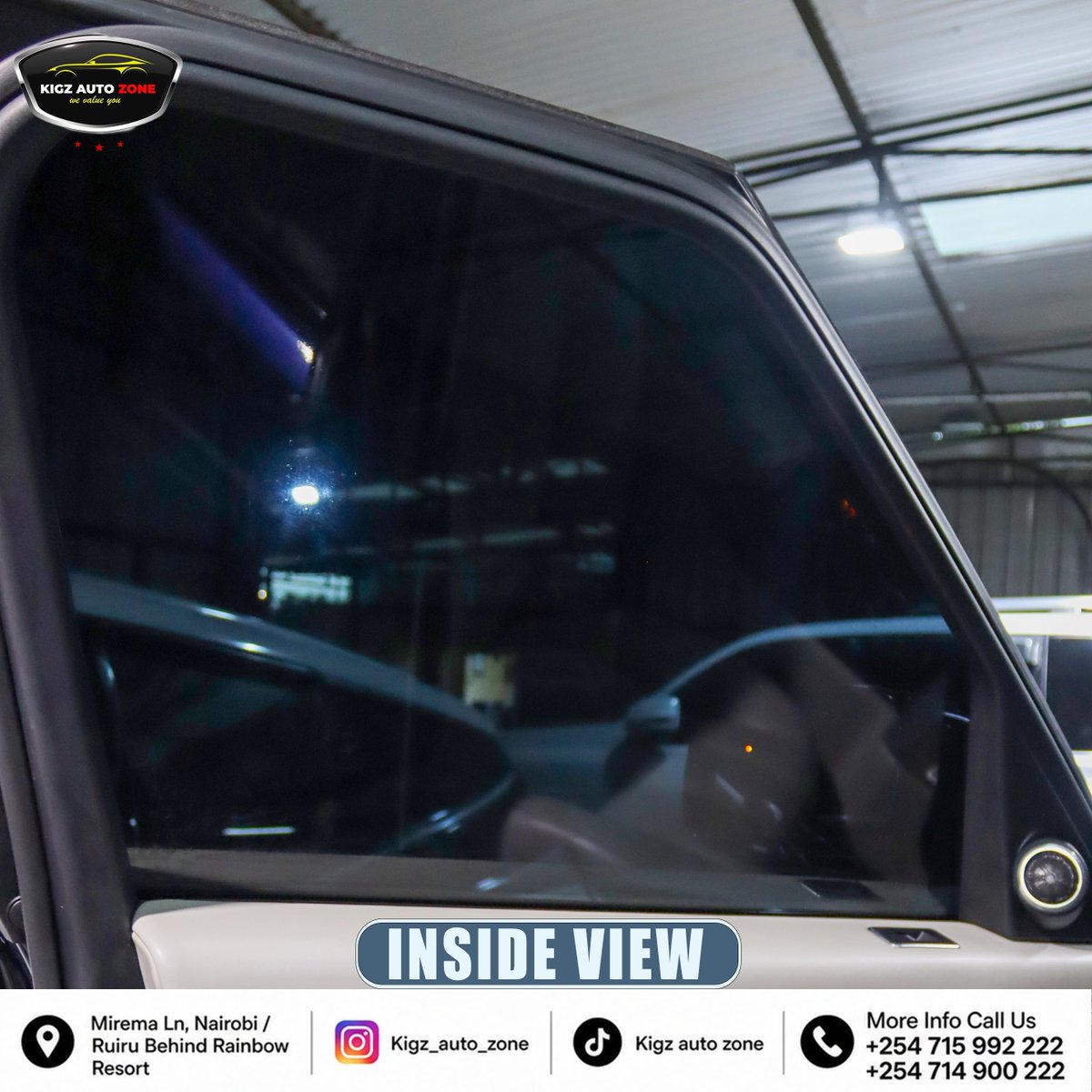 KigzAutoZone254's tweet photo. 🔥Range Rover tint service done right 

🔗 Follow Kigz Auto Zone for real work &amp; clean results
📞 Call / WhatsApp: 0714 900 222
📍 Mirema Lane 
📌 Link in bio

#RangeRover #CarTint #Mirema #Nairobi https://t.co/EmRGcbWioz