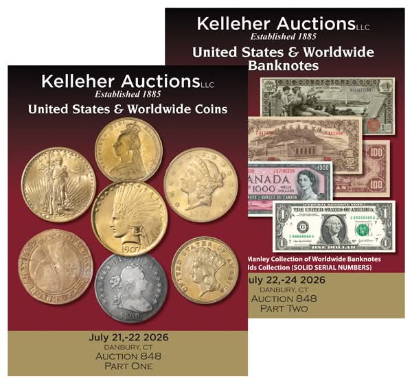 haddadm70's tweet photo. Daniel F. Kelleher Auctions, LLC - US &amp; Worldwide Coins &amp; Banknotes - July 21-24, 2026 https://t.co/NzKRFJWqia

#philately #stamps #stampcollecting #topicalphilately #philatelycollection #auctionknowhow #stampauctionnetwork #stampshow #stampauction https://t.co/wEoTZmA51c