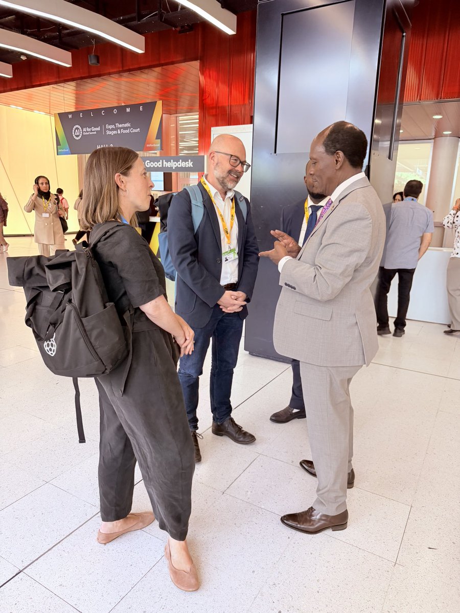 honkabogo's tweet photo. On the sidelines of the AI for Good Global Summit, I had the pleasure of meeting Philip Colligan CBE, CEO of the Raspberry Pi Foundation, and Ann Burton-Corea, Global Director for Partnerships.
Our discussions focused on collaboration on digital skills, computing education and preparing Kenya's young people for an AI-driven future.

Kenya is already laying strong foundations, from the Digital Superhighway and our National Digital Hubs to Konza Technopolis and a National AI Strategy. 
The opportunity now is to turn that infrastructure into skilled people, real innovation and lifelong opportunity for every learner, teacher and community.
The Raspberry Pi Foundation brings world-class expertise in computing and AI education. We bring national leadership and the ambition to match. Together, we can build the talent pipeline that will power Kenya's digital economy.
🇰🇪 #DigitalKenya #AIforGood #DigitalSkills #FutureReady #RaspberryP