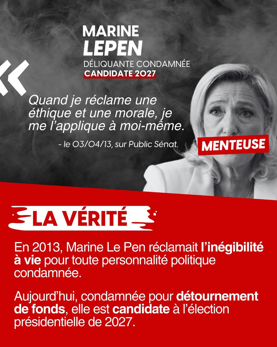 VolodimirZelen1's tweet photo. Marine Le Pen avait raison : les condamnés ne doivent pas gouverner. 

Et maintenant qu’elle dégage https://t.co/mnVPOAS2rb