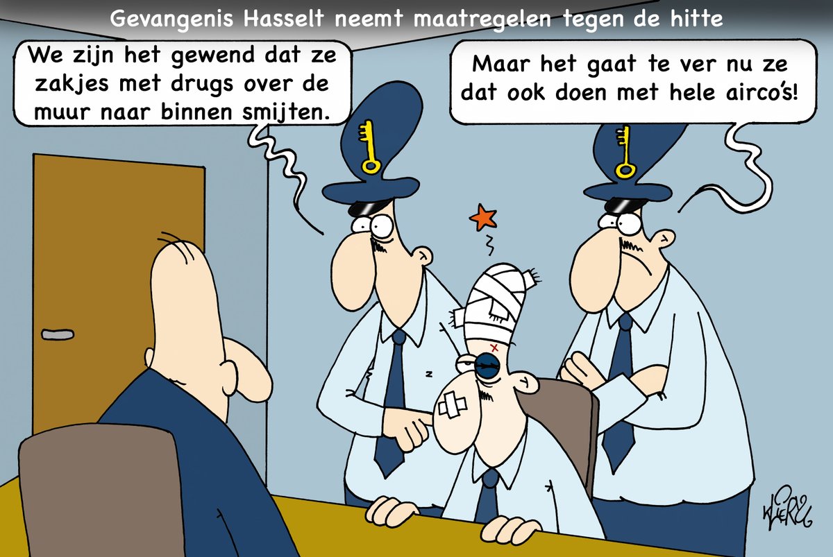 Klier_cartoons's tweet photo. #hittegolf #gevangenis https://t.co/HpurpL8kKR