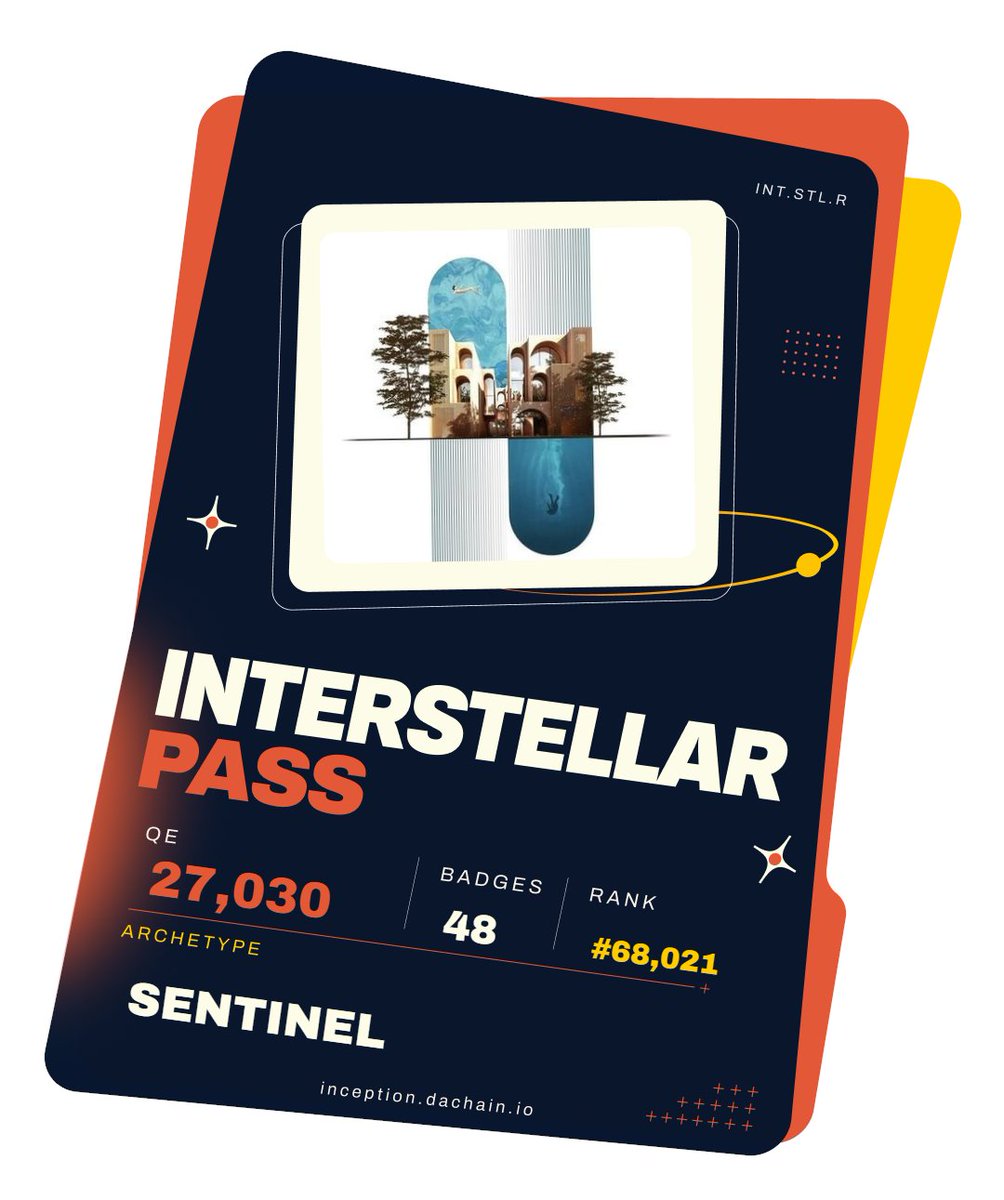 tomj94129's tweet photo. My @dac_chain Inception Wrapped 🚀

⚡ 27,030 QE
🏆 Rank #68,021 (SENTINEL)
🥇 48 badges
🎰 THE GAMBLER
 https://t.co/vs4QClTTaM https://t.co/61y4GadTjA