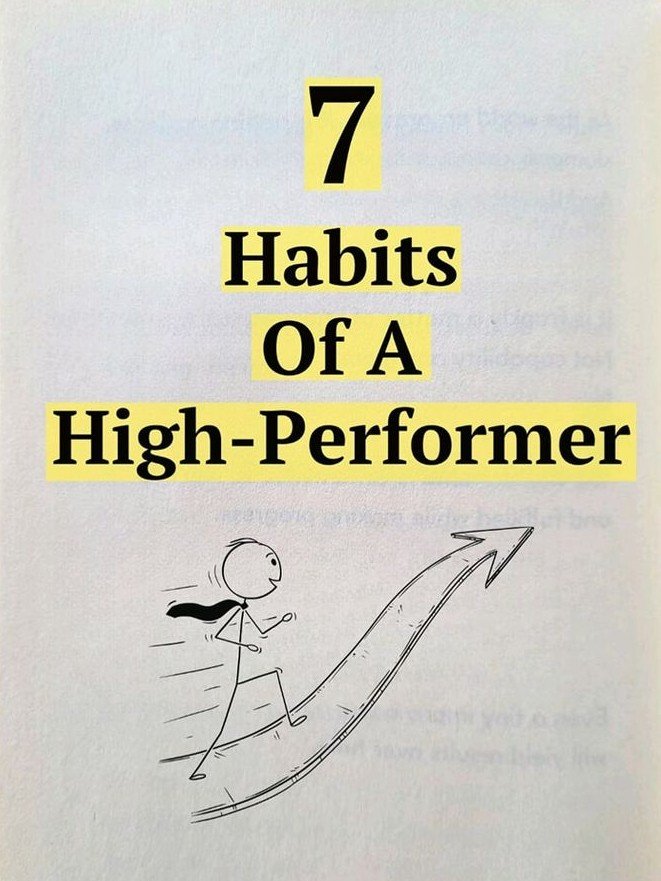 MasteriMinds's tweet photo. 7 Habits of a High-Performer:

//thread// https://t.co/OCXsawd3D6