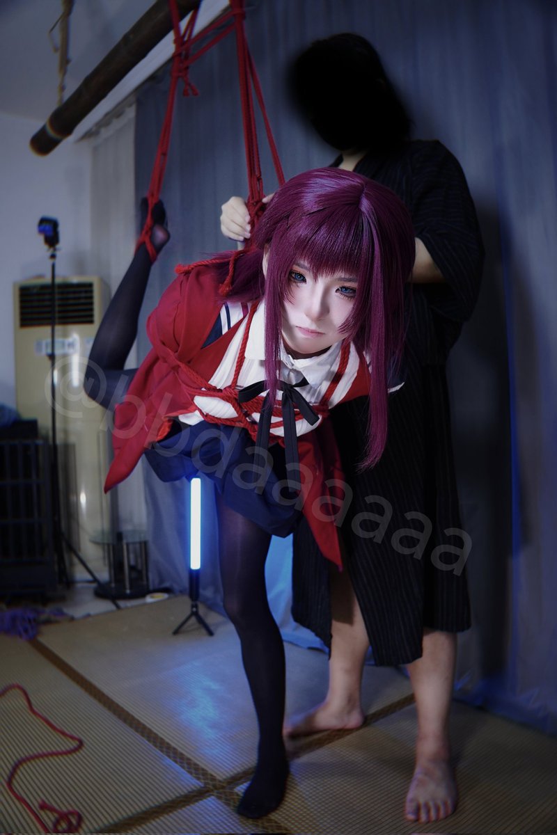 bbdaaaaaa's tweet photo. 这企划对吗
绳师：@Cyber_corn1145
模特：@queencrimson47
摄影：@bbdaaaaaa
#约绳 #捆绑 #男娘 https://t.co/kvNHgR0b7k