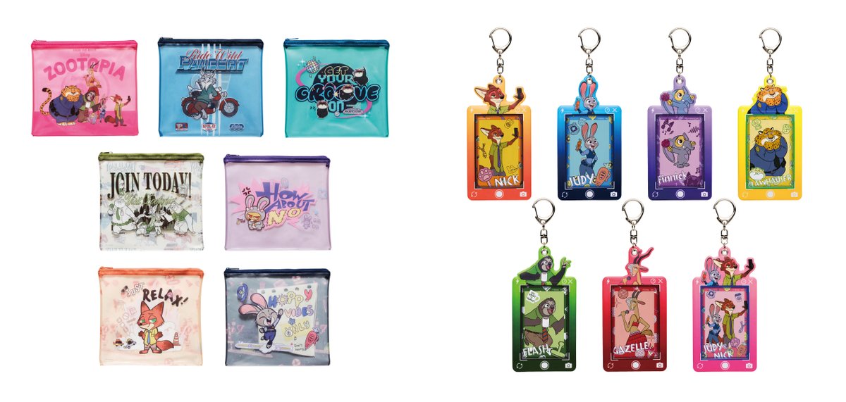 oricon's tweet photo. 『ズートピア』10周年Happyくじ登場❗️
ニック＆ジュディの
”エモすぎる”セルフィーフィギュアなど
https://t.co/6ZmwIYteoZ
⠀
A賞：セルフィーフィギュア／1種
B賞：フィギュアコレクション／9種
C賞：フェイスぬいぐるみマスコット／4種
D賞：ポストカードブック／6種
E賞：カードホルダー＆カードセット／7種
F賞：ポスターコレクション／11種
G賞：フラットポーチ／7種
H賞：ラバーチャーム／7種
Last賞：ニック＆ジュディ メモリアルフィギュア／1種