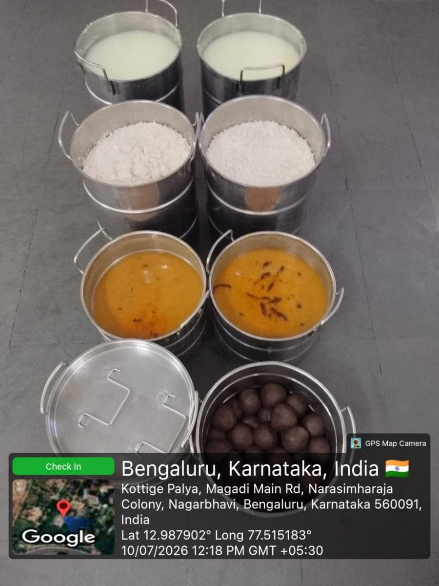 npkbng's tweet photo. Good afternoon, NPK Bangalore Lunch
#SocialAudit_SWDMeals
#SWDGoK
#CentralReliefCommittee https://t.co/mR4op19qbF