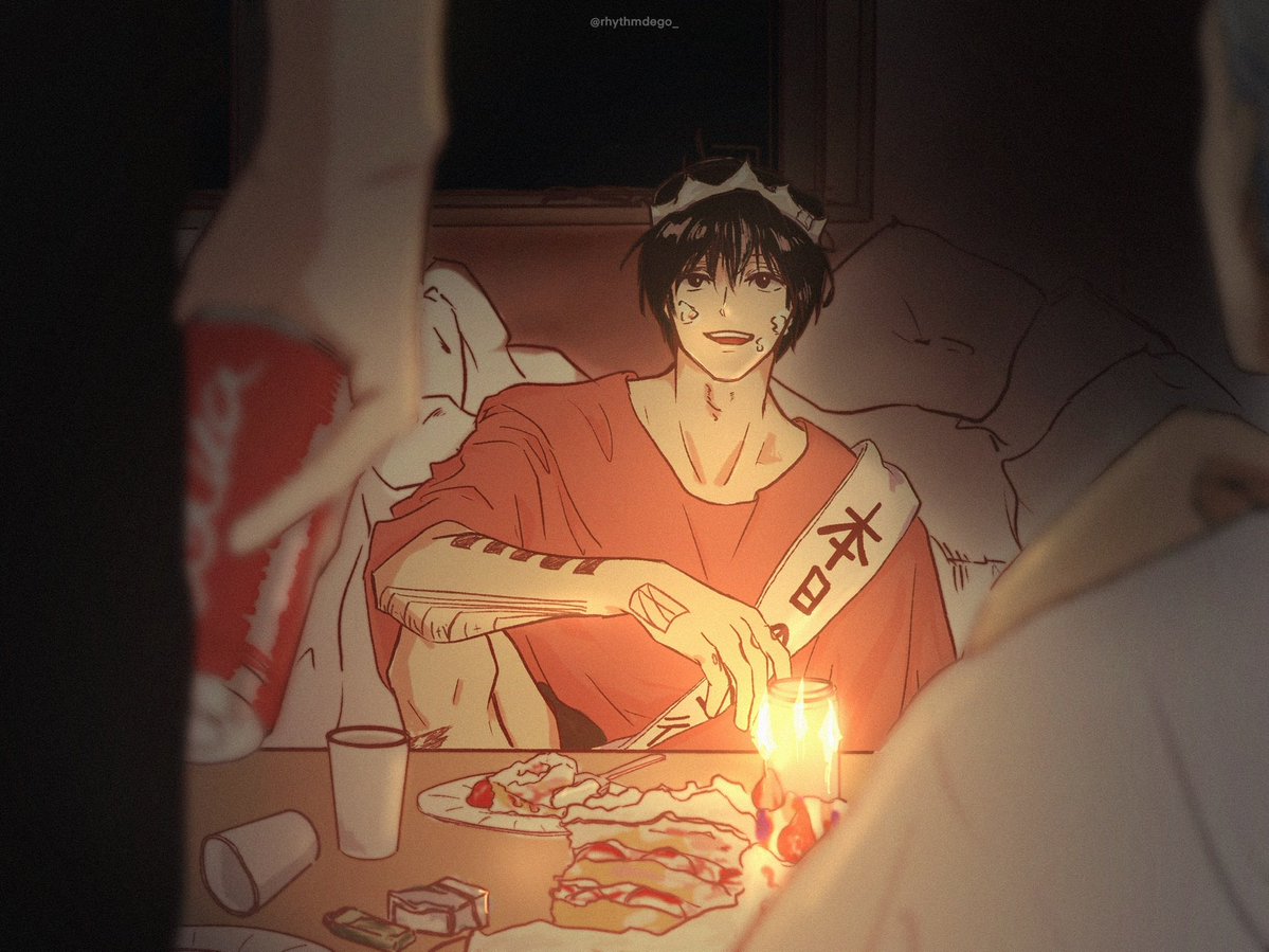rhythmdego_'s tweet photo. 🎂（文字なし再掲） https://t.co/hR1edCmSiC