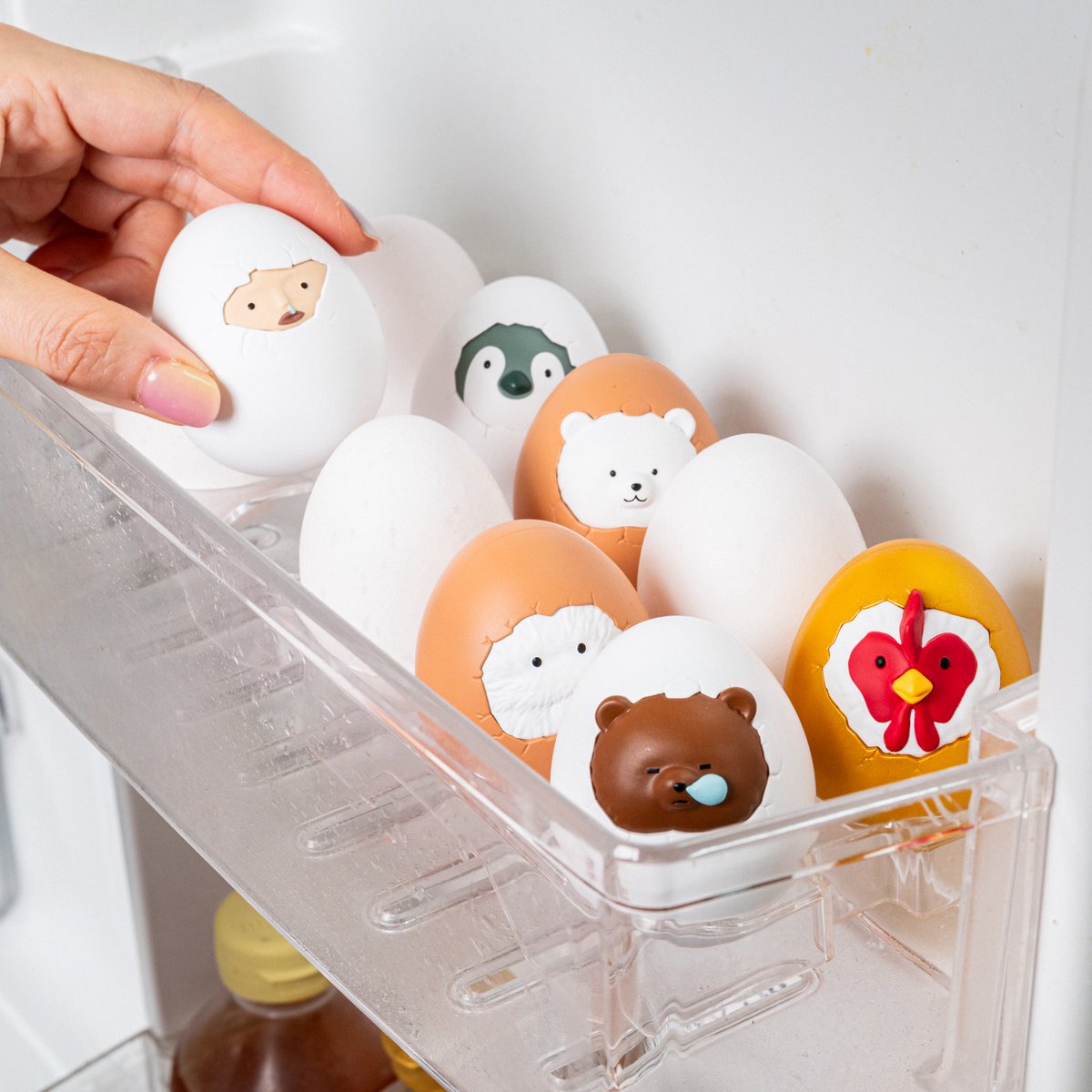 NEWS／ 7月中旬発売 「冷蔵庫専用フィギュア たまごのふりして