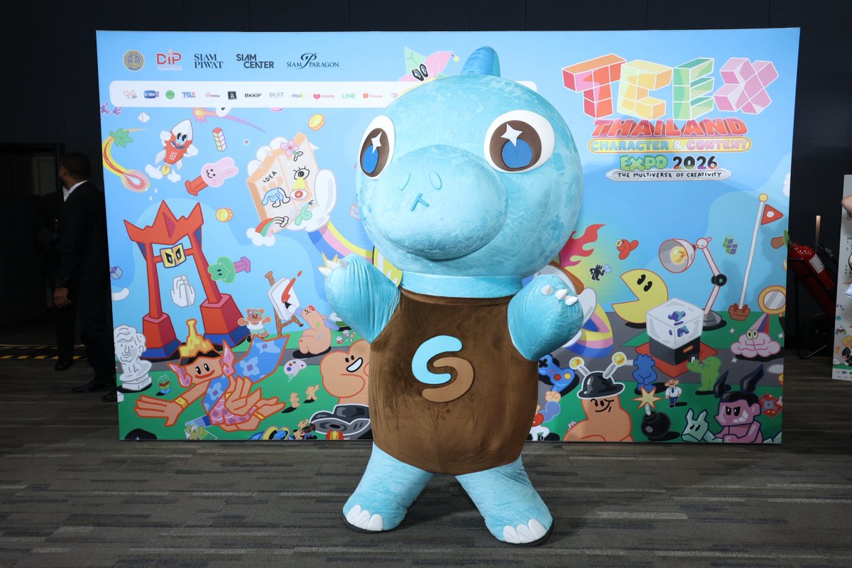 GmmtvShop's tweet photo. นำภาพความน่ารักของโลกใบนี้ กับ GMMTV FANDOM CHARACTER  ในงาน Thailand Character &amp; Content Expo (TCEX) 2026 มาฝากทุกคนค่า

GMMTV OFFICIAL MERCHANDISE BOOTH
9 - 12 July 2026
PARAGON HALL, 5th FLOOR, SIAM PARAGON

#SiamParagonxTCEX2026xGMMTV 
#GMMTV https://t.co/KBTUM7X5zt