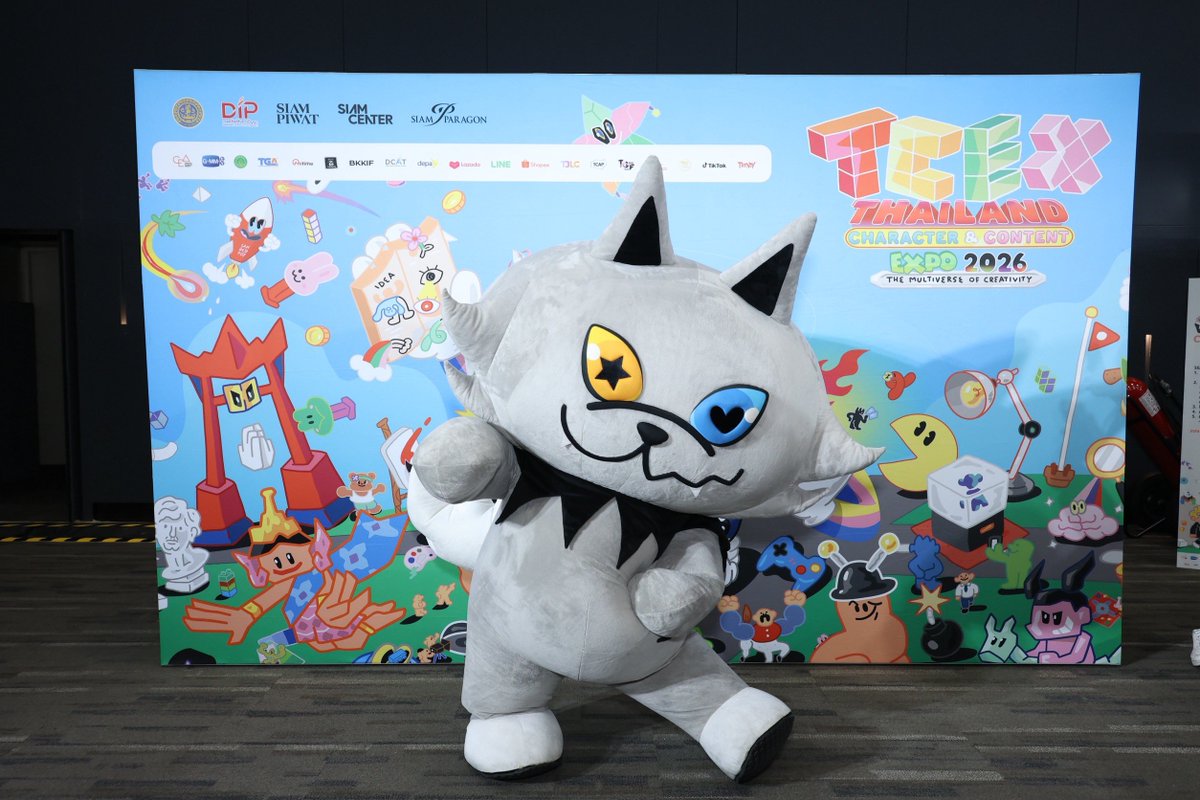 GmmtvShop's tweet photo. นำภาพความน่ารักของโลกใบนี้ กับ GMMTV FANDOM CHARACTER  ในงาน Thailand Character &amp; Content Expo (TCEX) 2026 มาฝากทุกคนค่า

GMMTV OFFICIAL MERCHANDISE BOOTH
9 - 12 July 2026
PARAGON HALL, 5th FLOOR, SIAM PARAGON

#SiamParagonxTCEX2026xGMMTV 
#GMMTV https://t.co/KBTUM7X5zt
