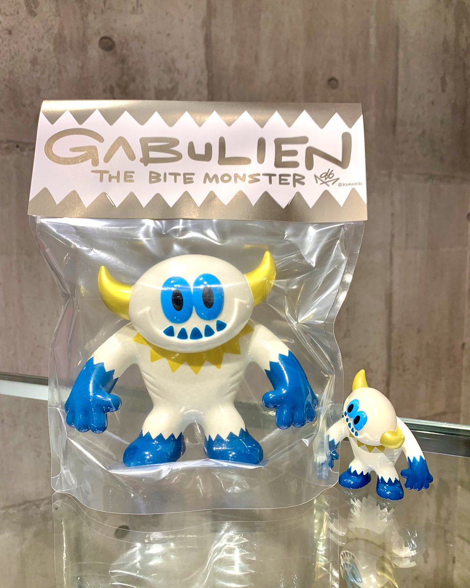 本日分(7/10.金) #GABULIEN ソフビ 💙#スタジオソータベース カラー