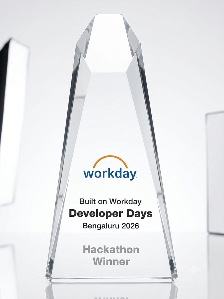 PwC_IN's tweet photo. Proud to celebrate our success at the Workday DevCon 2026 Hackathon, where our teams showcased the power of innovation, collaboration, and AI-driven problem-solving through their winning solution, an AI-powered GST compliance platform designed for Workday. https://t.co/6WypZgGv5c