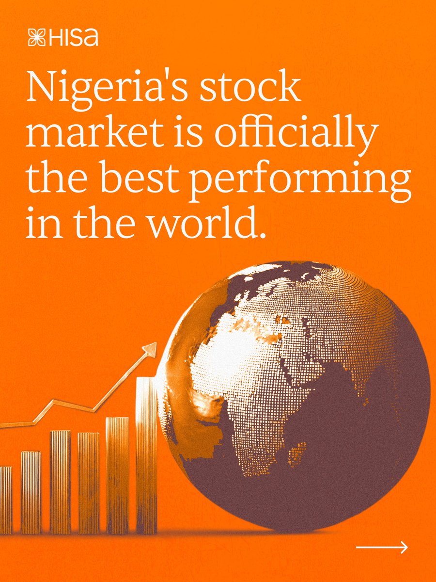 hisanigeria's tweet photo. Stand up for the champions 🏆

The NGX is the best stock market in the world. https://t.co/0ltFzbpfcW