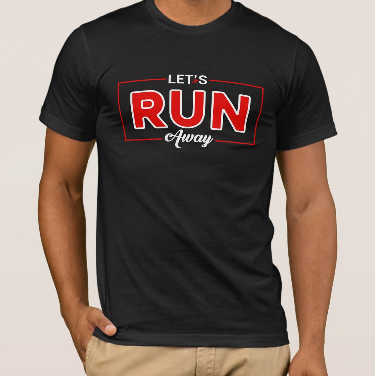 MursalinTees's tweet photo. Let's Run Away | Minimalist T-Shirt ✨🤍
Shop Now: https://t.co/S92olEgEoX
#zazzlemade #tshirt #mensfashion #giftforhim #outfitidea https://t.co/CT1F0ayxRh