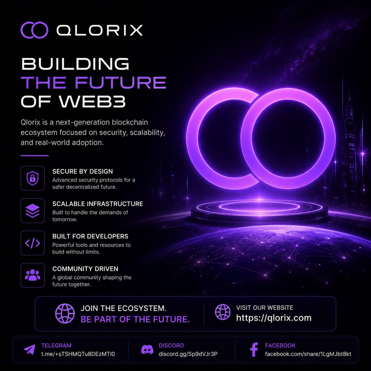 Vicochuks's tweet photo. gm CT >> it's tgif!

I spend a lot of time exploring new blockchain projects, and one thing I've learned is that almost everyone is trying to solve the same problems.

Better speed, lower fees, higher TPS... we've heard it all before.

So whenever I come across a new Layer 1, the first thing I ask myself is, "What makes this one different?"

That's exactly what I did with @Qlorix1.

What stood out wasn't another race to be the fastest blockchain. It was the fact that they're already thinking about something most people barely talk about today: quantum computing and what it could mean for blockchain security in the future.

It made me realize that building for tomorrow is just as important as solving today's problems.

There's still a lot to learn, but I genuinely like the direction Qlorix is taking. Watching a project think ahead instead of only competing with what's already out there is always interesting.

Definitely one I'll be keeping an eye on.

Have a productive weekend guys 💪

#Qlorix