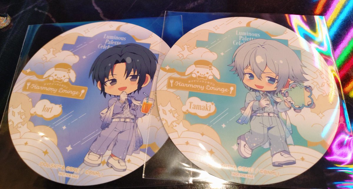 AoUsa_ls's tweet photo. 【交換】アイドリッシュセブン アイナナ アニカフェ Luminous Palette Celebration アクリルスタンド

〈譲〉
コースター:一織・環
アクスタ:三月・ナギ

〈求〉
コースター:壮五(決まり次第 大和)
アクスタ:壮五・大和

※出先のためIDなし。
本日、梅田付近手渡し。
お気軽にお声掛けください。 https://t.co/7eXHhUYR57