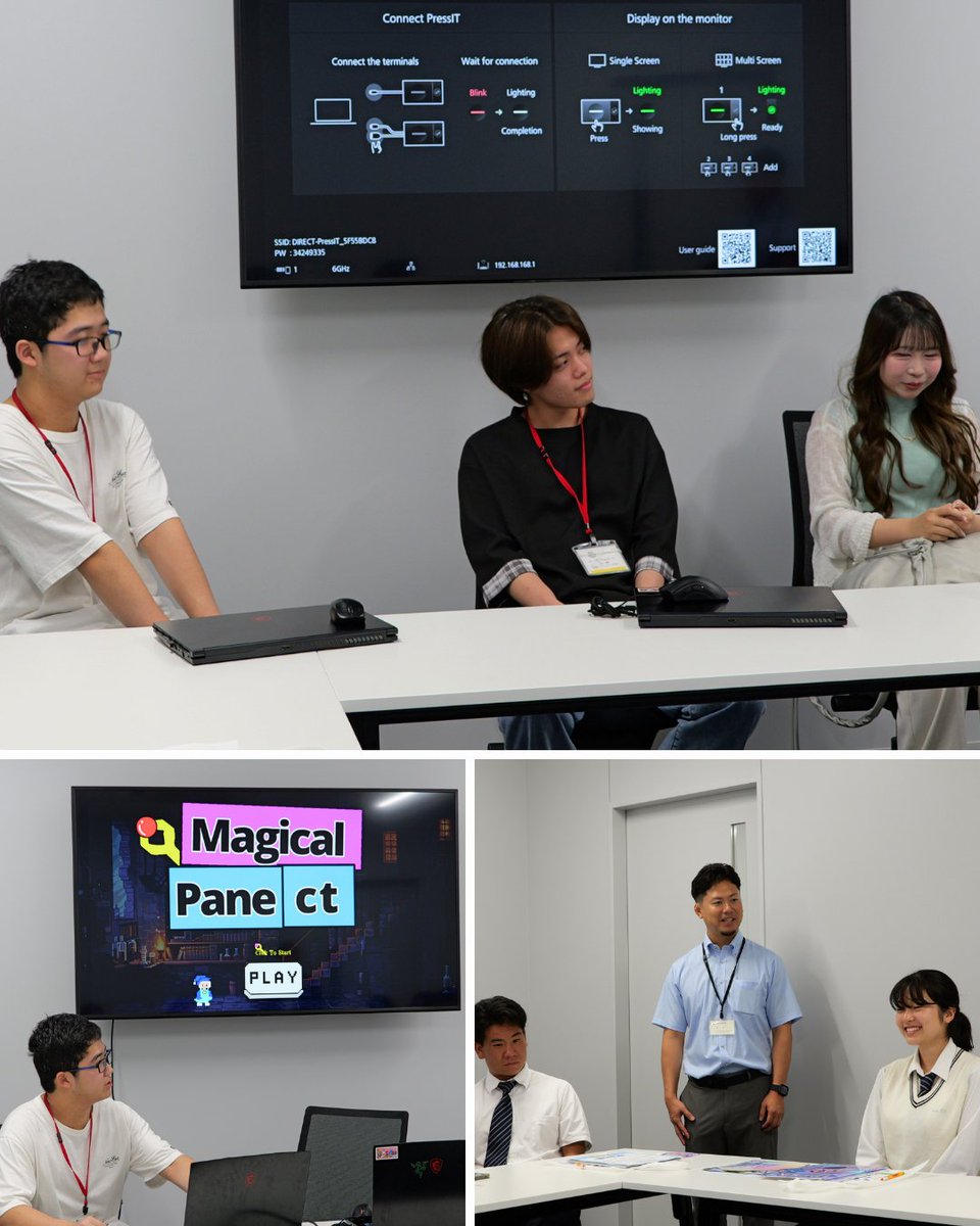 TRIDENT_IT's tweet photo. 先日、西陵高等学校の生徒さんがトライデントの見学に来てくださいました！
学校説明や校舎見学の後は、トライデントへ進学したOB・OGとの座談会を開催！
お互いにとって、とても実りある充実した時間となりました🌸

#西陵高校
#トライデントコンピュータ専門学校 https://t.co/wAe0OLxubT