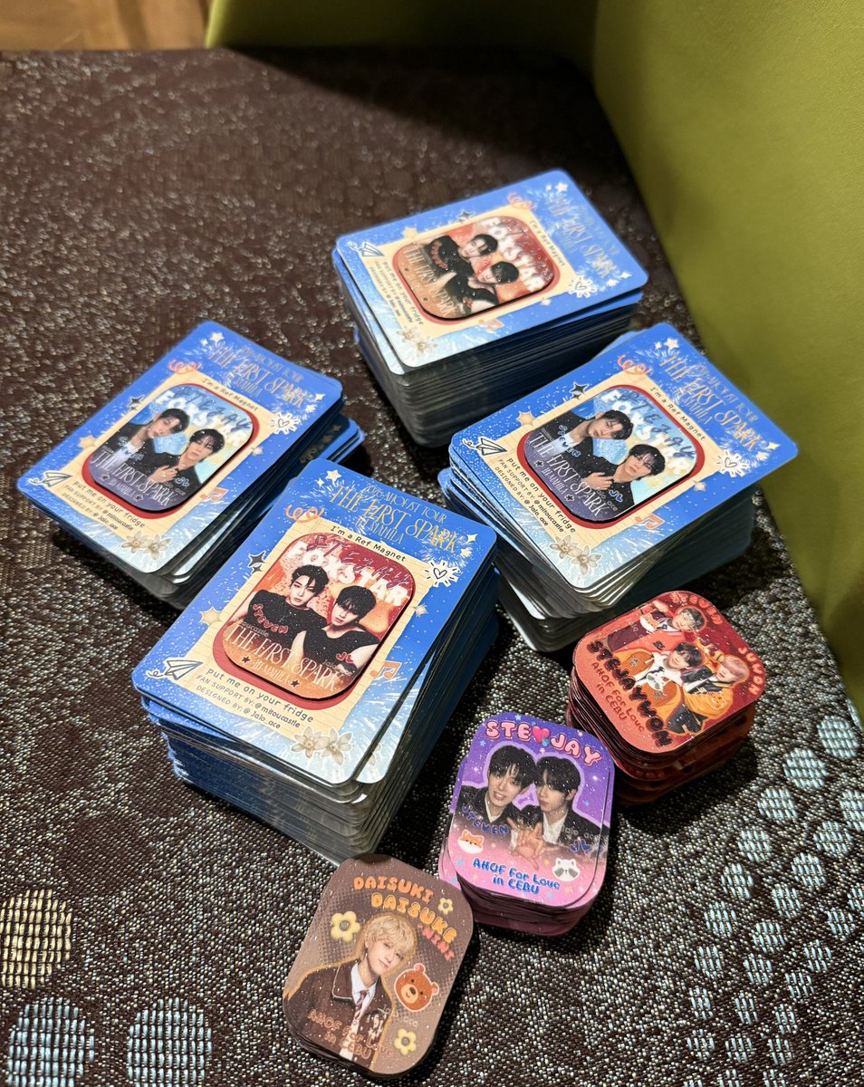 Jalo_ace's tweet photo. I may not be able to attend their concert this time due to a sched conflict, but I hope my support still reaches them. The production is almost done!

If you're attending, please look for Ate @mitoucastle. She'll also be distributing my extra Cebu fancon freebies on that day. 💙 https://t.co/aAiHNE5MZL