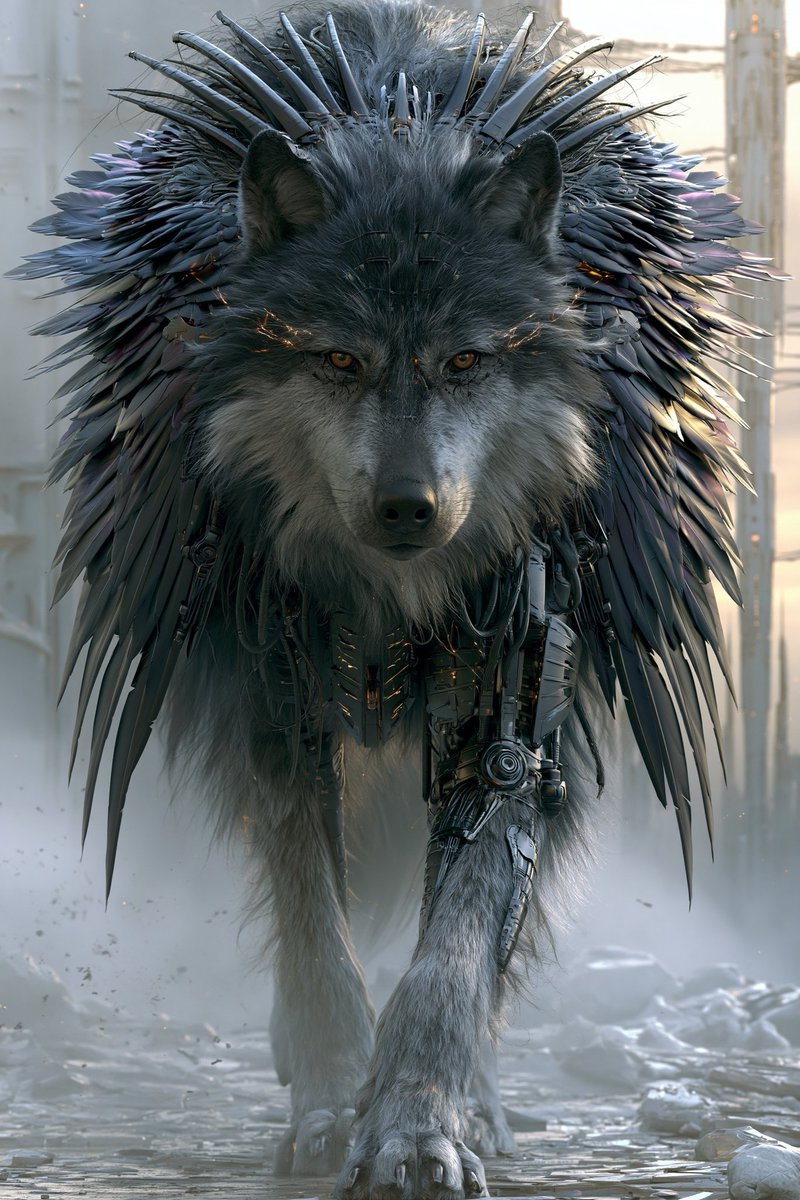 EnigmaRadiance's tweet photo. Wolves and ravens have always been my spirit animals. You'll see them or a nod to them in my work.

I wanted to imagine what evolution might have created if they had become one. 

Something that feels impossible... until you start believing it could exist. https://t.co/pUYdXoDNxE