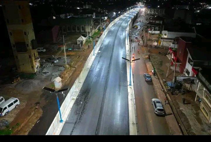 Odunayo2612's tweet photo. Night View of Ongoing Lagere Flyover, ILE IFE.

New Ile Ife is possible under the leadership of our working Governor Ademola Adeleke imole.

Vote Accord! Vote Governor Ademola Adeleke imole! https://t.co/K3xEqY5end