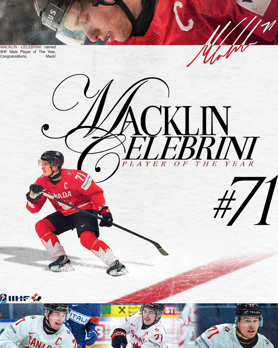 celebrinivid's tweet photo. mack celebrini iihf player of the year quick graphic

#MACKLINCELEBRINI #MC71 https://t.co/HduYPv5NIC