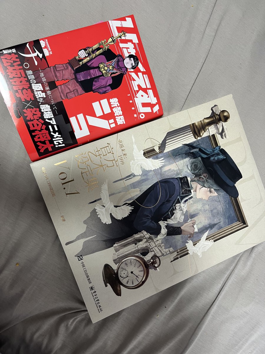 リバース1999の設定画集が届いたんですけど このボリュームで7000円
