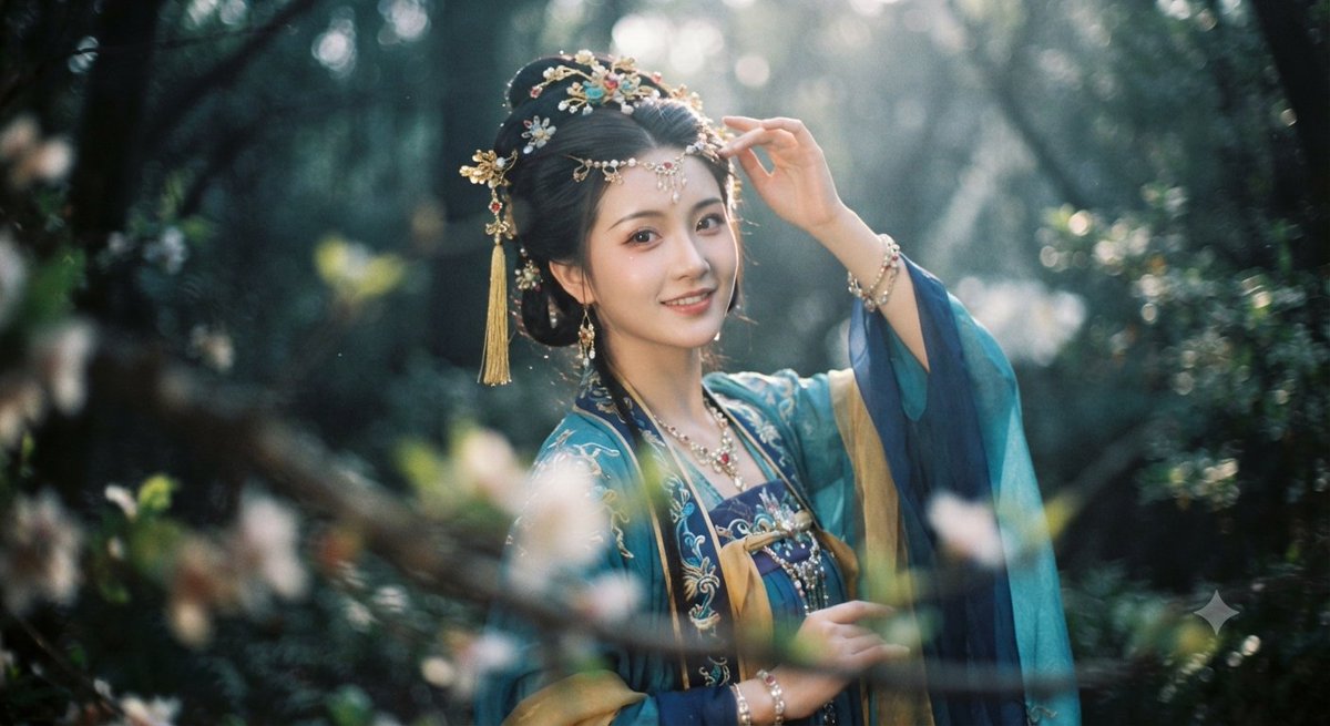 web3tuhao's tweet photo. 可以当壁纸的仙女风提示词，评论区自提 https://t.co/TupInuYVt3