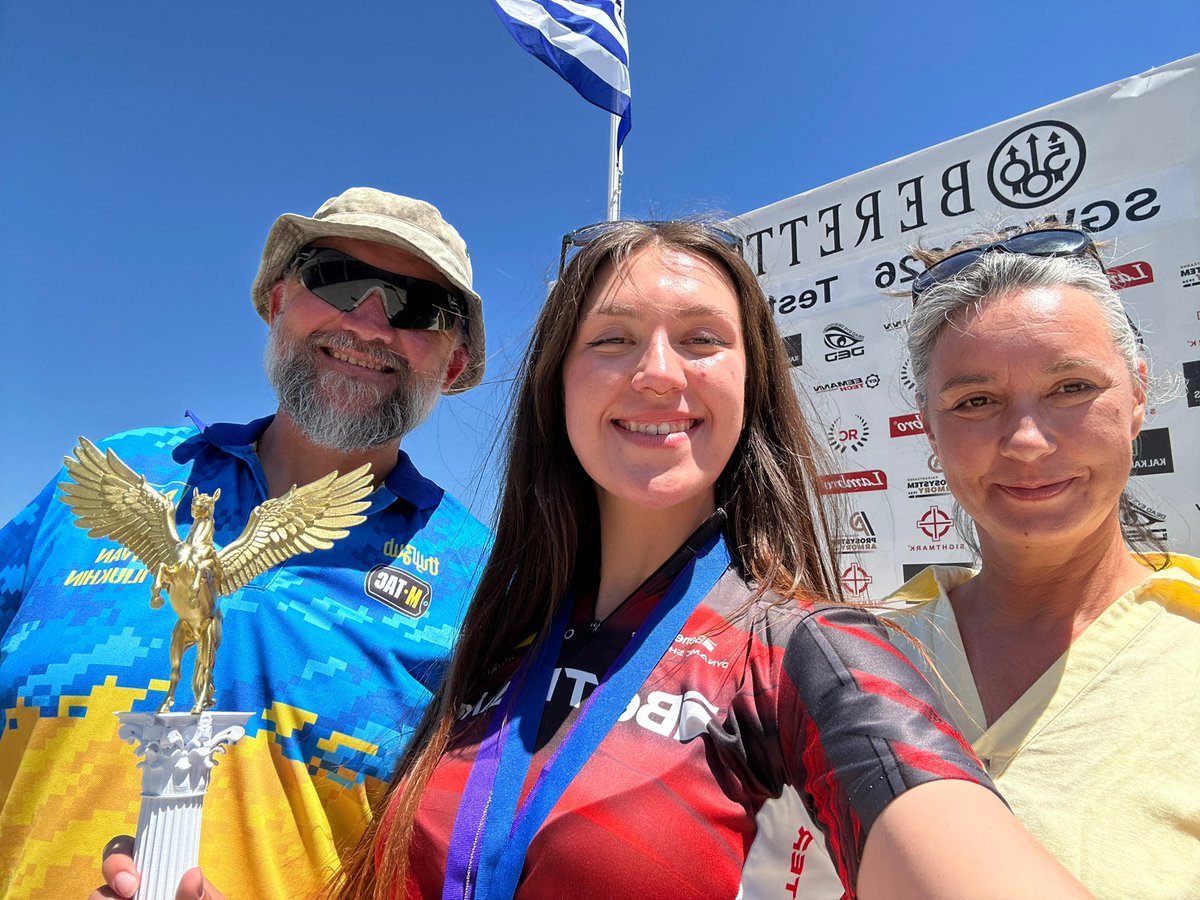 IvanBear14's tweet photo. Back from the WORLD 🌍 SHOOT TEST EVENT 2026 IPSC Shotgun in Greece, where I accompanied @alexiliukhina as her coach, I went straight back to training military units in counter-drone operations without missing a beat. https://t.co/Cyz4vZMoT9