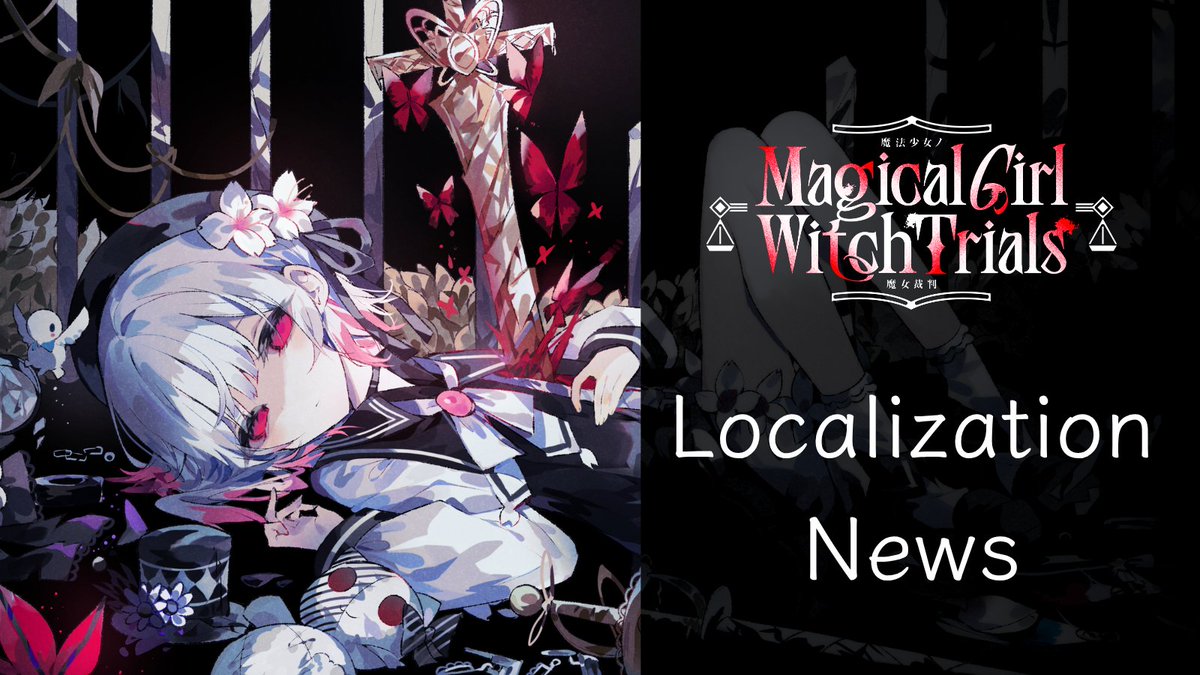13witch_Trials's tweet photo. 🧹Magical Girl Witch Trials Localization News⚖️
We apologize for keeping you in the dark for so long.
Here is the latest update on the English, French, Spanish, and Korean versions of the PC version of Magical Girl Witch Trials:

■Release Information
We currently plan to add the above languages by the end of 2026. However, due to this being Re,AER's first in-house localization effort, this is subject to change. This will be a direct update to the "Magical Girl Witch Trials" currently available on Steam with Japanese and Chinese language support, meaning if you already bought the game in Japanese, you will receive a free update with the extra languages added.  We're doing our best to create high-quality localizations for multiple audiences, and kindly ask for your patience and understanding, We will announce the details and the specific release date of the language update at another time.

Magical Girl Witch Trials Steam Page: https://t.co/0Vf4pilVuF

■Regarding the Switch Port
The Japanese and Chinese-language Nintendo Switch version of "Magical Girl Witch Trials" was released July 9. While no other international versions have been announced, we will keep you updated on any and all news concerning international ports.

■Further Updates
While the "Magical Girl Witch Trials" official X/Twitter account is currently mainly in Japanese, we plan to provide more international updates soon. We assure you, our translation team is hard at work executing the witch candidates in a variety of languages, and we can't wait to show you what we've been up to in the dungeon.

■Other Inquiries
Any other inquiries regarding the game should be sent via email to info@reaer.net . Please know that we cannot reply to all emails, or answer all questions.

We hope to provide more updates soon, so please stay tuned.

Sincerely,
Acacia