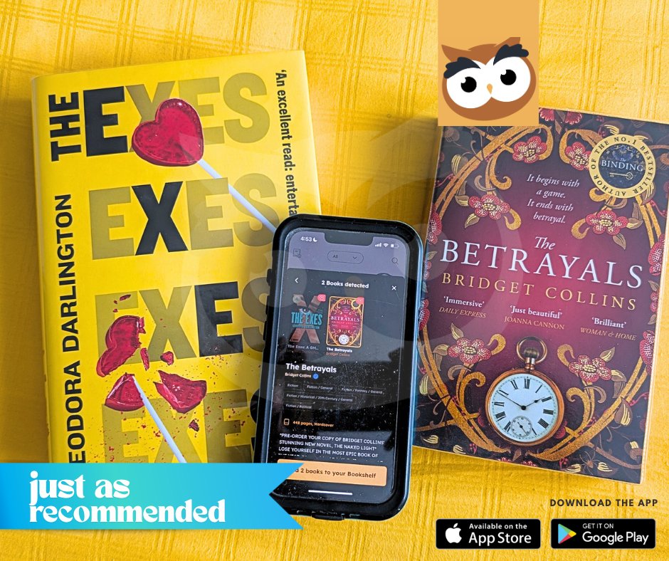 hootperch's tweet photo. Two books. One beating heart: betrayal.
Different shelves, same wound.
The Exes by @Leodora_ .
The Betrayals by @Br1dgetCollins .
#TheExes #TheBetrayals #Thriller #BookTok #StackScanner #HootPerch #ReadingApp https://t.co/BvEV5aTcjt