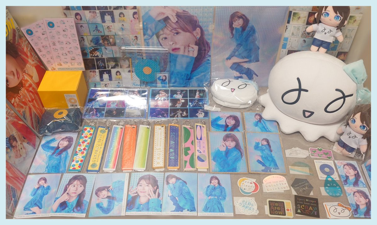 グッズコンプリート🫶🏻 #水瀬いのり10周年_POPUP