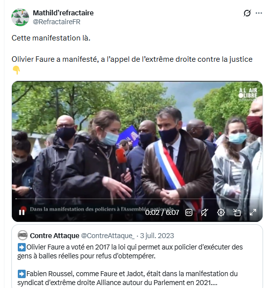 Idiotinthecitys's tweet photo. @faureolivier "rassembler toute la gauche démocratique et écologiste et éviter l’arrivée Marine Le Pen au pouvoir." https://t.co/lmT4qUK5Zq