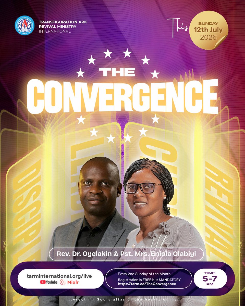 TARMCenters's tweet photo. Two days to go!

Every gathering in God's presence is an opportunity for fresh instruction, renewed strength, and deeper fellowship.

This Sunday, don't just attend another meeting. Come with an open heart and an expectation that God will speak, teach, and strengthen you. https://t.co/XbY0mxJkOS