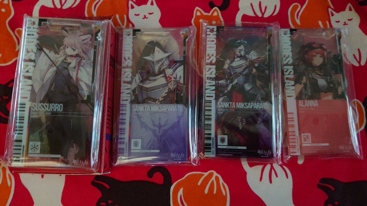 balbal778's tweet photo. アークナイツ 通行認証
譲) 
 音律
ホシグマ    ミュルジス 
ウユウ  

ストームアイ 
ススーロ
サンタクミキサー
アランナ

求)
2022音律シー
2026音律ユー 
2026fesクロージャ
54.0ケルシー・エスペランタ

郵送取引を希望です
ダメ元で募集です
もし可能であればよろしくお願いします。 https://t.co/nhrhBS98gD
