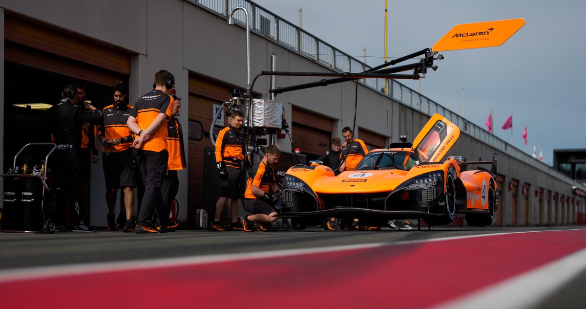 TheStintInside's tweet photo. The wait is almost over.

McLaren's new MCL-HY Hypercar will make its global public debut today at the @fosgoodwood before returning to its intensive development programme ahead of its @FIAWEC and @24hoursoflemans debut in 2027. https://t.co/RMtZpGk5pp