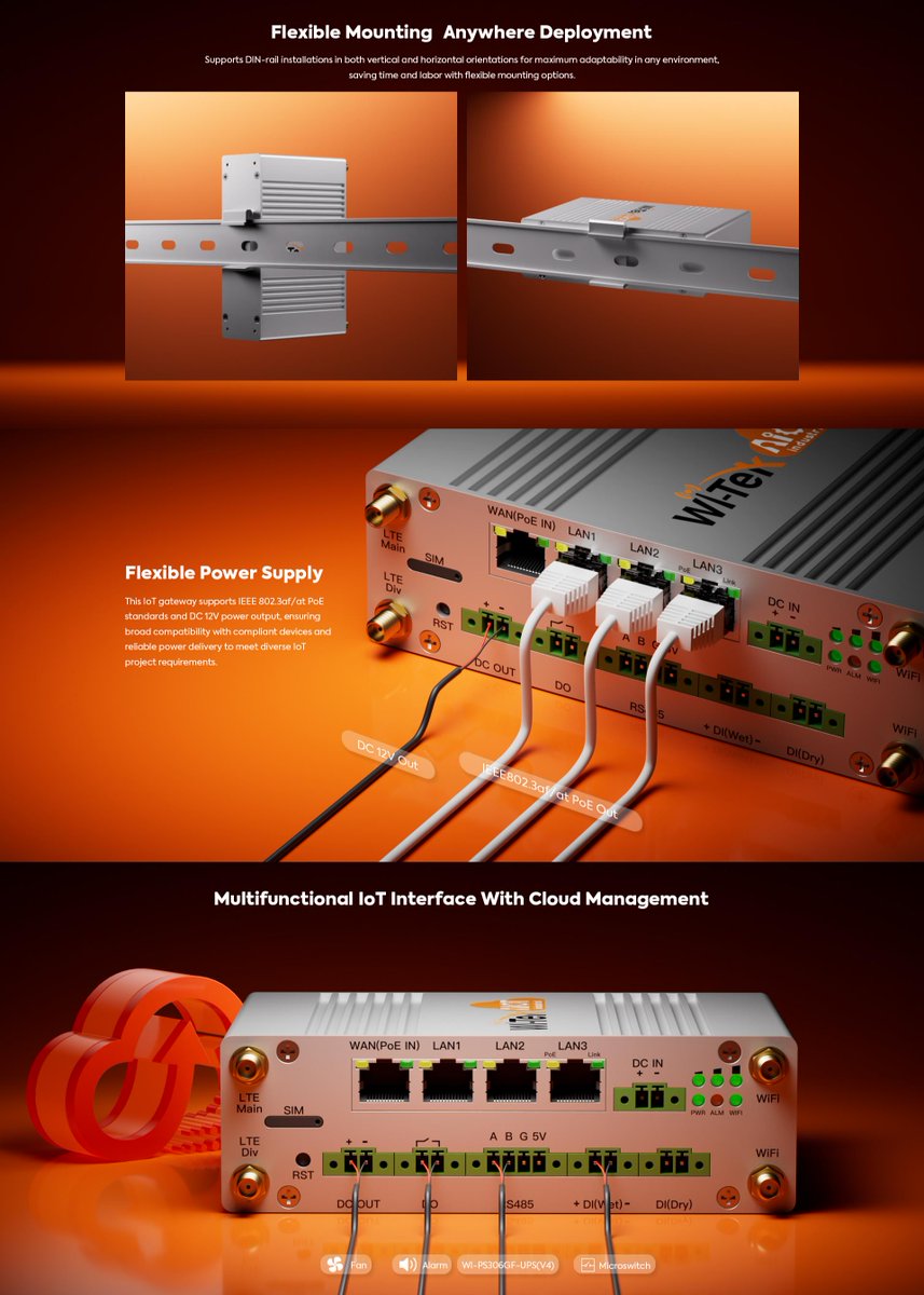 Wi_Tek's tweet photo. Wi-Tek WI-IOT110(V2) combines seamless cellular coverage and integrated power supply to solve your remote site connectivity pain points.
๐ง Email: sales@wireless-tek.com
๐ Website: https://t.co/qyIgdk2o9p
#WiTek #Industrial #4GIoTGateway #OffGridSolutions #SolarController https://t.co/LtiWD4Vu3I