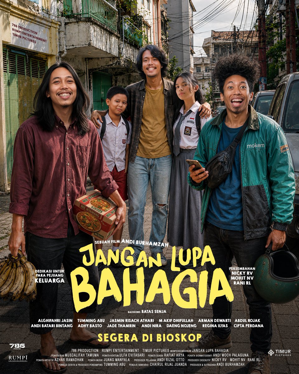 cinema21's tweet photo. Sebentar lagi kita ketemu #diXXI 📽️

Tanggal resmi tayang Jangan Lupa Bahagia akan segera diumumkan. Nantikan kabar baiknya!

#NontonASIKdiXXI https://t.co/eZDCxeYVkR