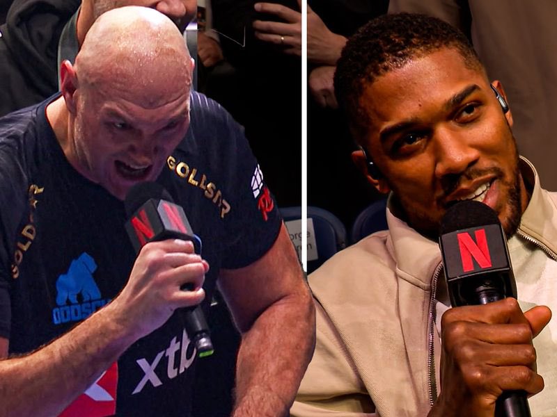 ESBRBoxing's tweet photo. If Anthony Joshua 🆚 Tyson Fury Happened At 2am, Would You Watch It Live? 📺 🫩

#boxing 🥊 https://t.co/SfJ9JsvWdO