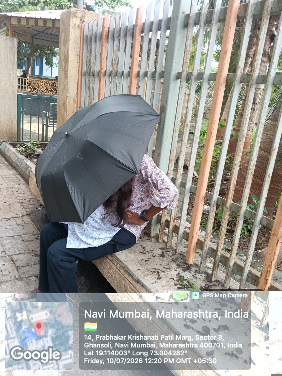 ptlabhijit's tweet photo. @NMMConline Jogging track at #Ghansoli Central Park has become a haunt for couples engaging in obscene acts—even in broad daylight. While such indecent behavior was already prevalent at night, it is now occurring during the day as well.
@NMMCCommr
@CMOMaharashtra @NaikSpeaks https://t.co/JuxLB8u6An