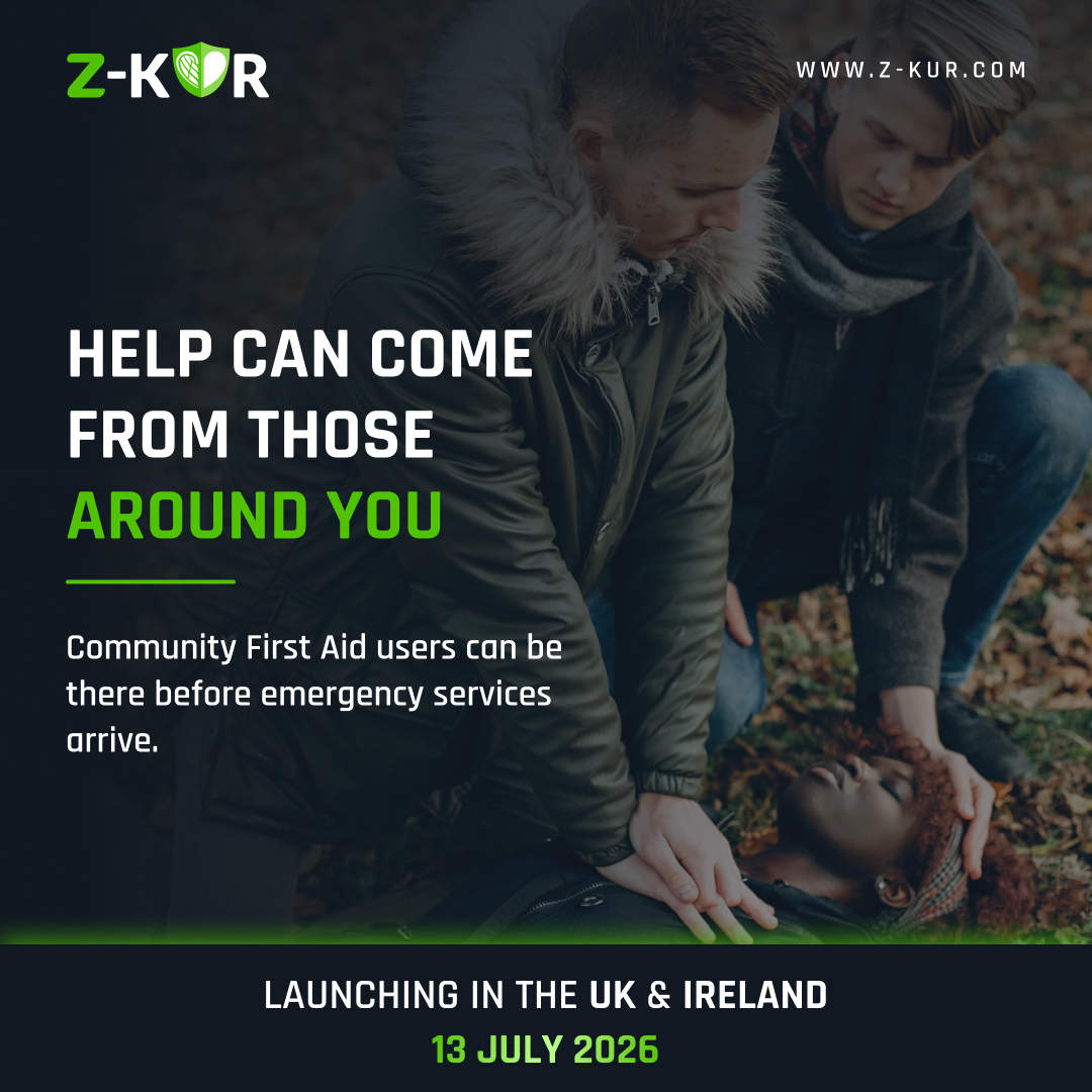 Zkurapp's tweet photo. Help can come from those around you.
Z-KUR connects Community First Aid Users to support emergencies when every second counts.
https://t.co/c1YNESFjj7
#ZKUR #FirstAid #CommunityResponse #PersonalSafety #MakeItGood https://t.co/Dp28dw0rMT
