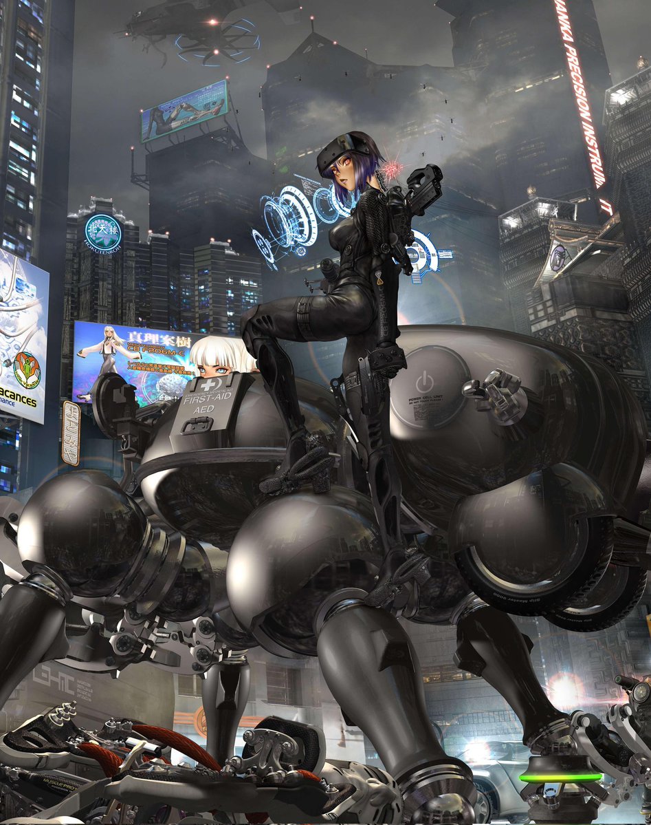 VideoArtGame's tweet photo. Illustration | Ghost in the Shell

Artist: Phil Balsman https://t.co/6UNCwBWccN