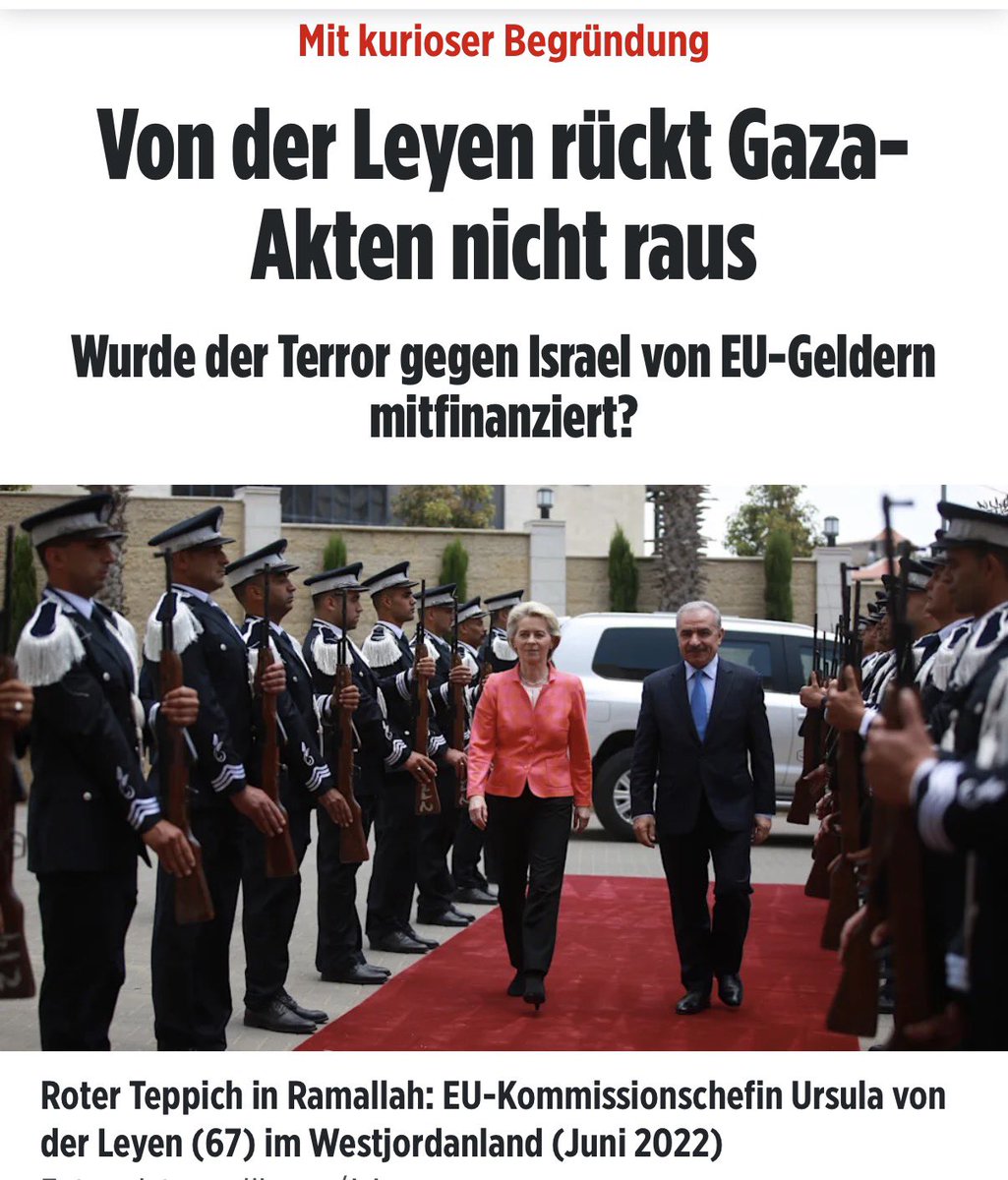 SilkeSchroederD's tweet photo. Von 2006 bis 2023 erhielten die ‚Palästinenser’ von der EU knapp 6 Milliarden (!) Euro.
Ob mit diesem Geld auch die Waffen gekauft wurden, mit denen man die Opfer des 7. Oktober massakriert hat, kann leider nicht aufgeklärt werden, da die Herausgabe der Akten für die EU Kommission einen ‚zu großen Verwaltungsakt‘ darstellen würde.
#EUmustGO #Dexit