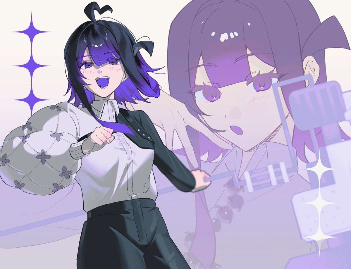 magu27R0's tweet photo. #artfight attack for hdepde, lulu and nikomi! https://t.co/joSZ2G82QS
