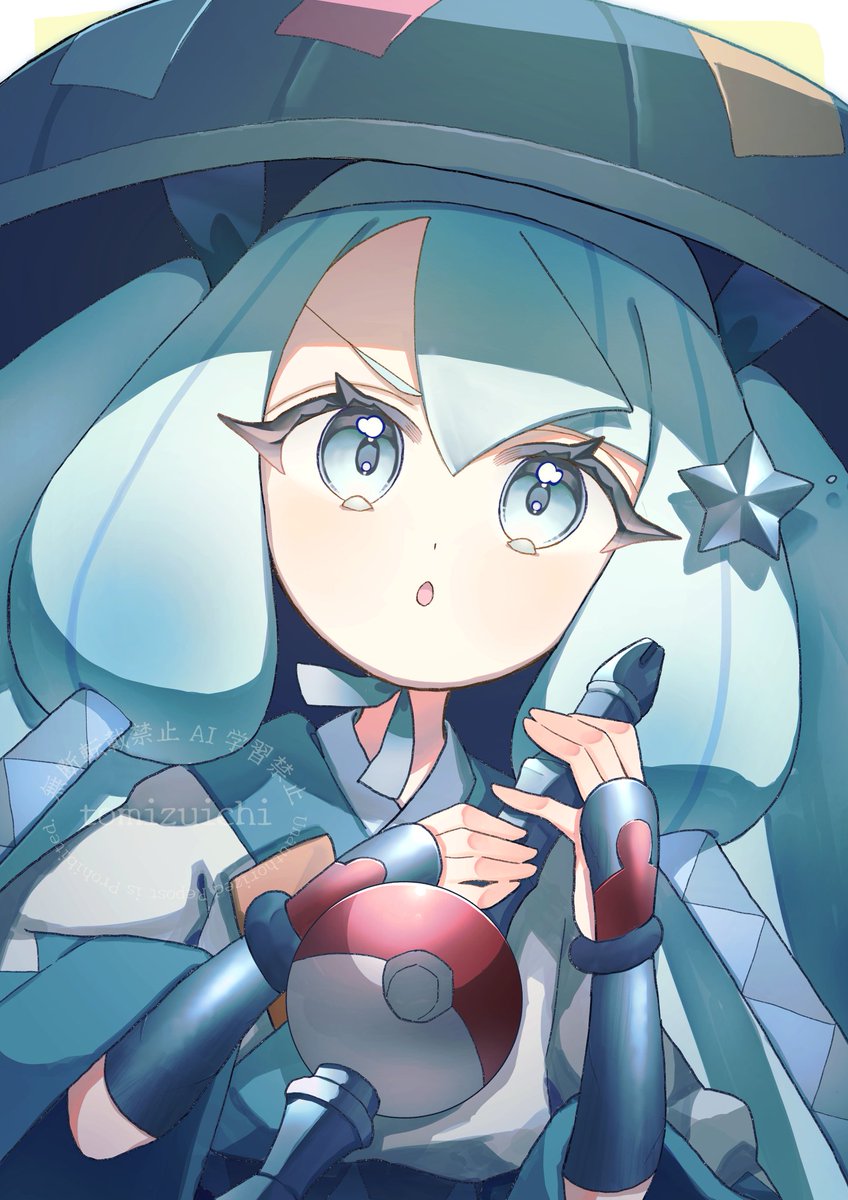 tomizu00's tweet photo. #初音ミク
ポケミク はがねタイプちゃん https://t.co/mfEPqYVxDX