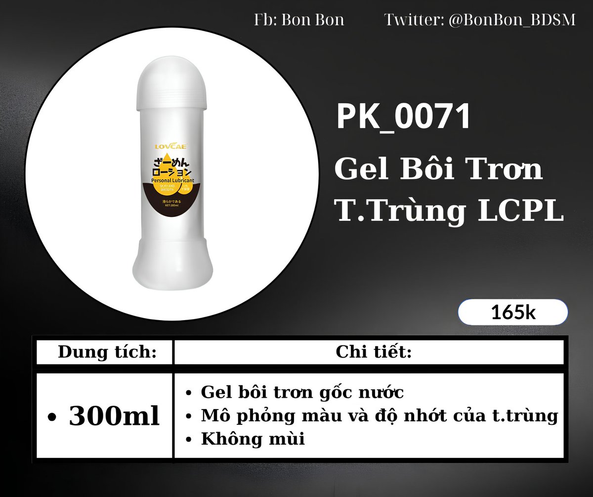BonBon_BDSM's tweet photo. Người chơi hệ thích góc nhìn creampie nhưng ngại "ấy" thì em này là quá hợp lý 😘

✅️ Có ship hỏa tốc HCM 
-----------------------------

➡️XEM "ĐỒ CHƠI" Ở ĐÂY:
https://t.co/LD8cT84YMR

#BDSM #Sextoys #BDSMVN #BonBonShop #BossSlave 
#boss #slave #chudai
#bdsm https://t.co/MHp394PrhD