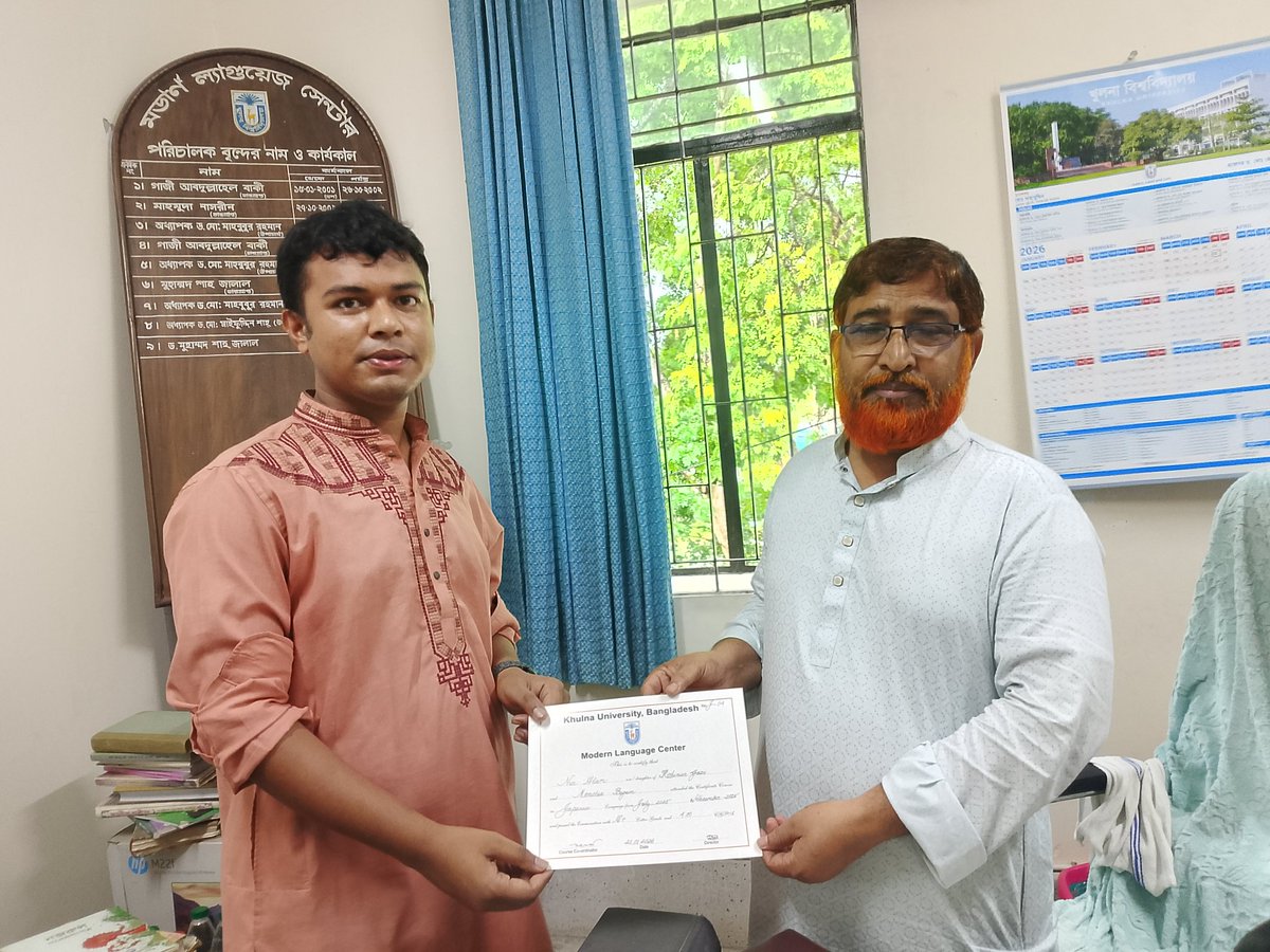 Nuralam6239's tweet photo. English Language 
Japanese Language 

Modern Language Center (MLC)
Khulna University, Bangladesh https://t.co/xlB7CzhsSQ
